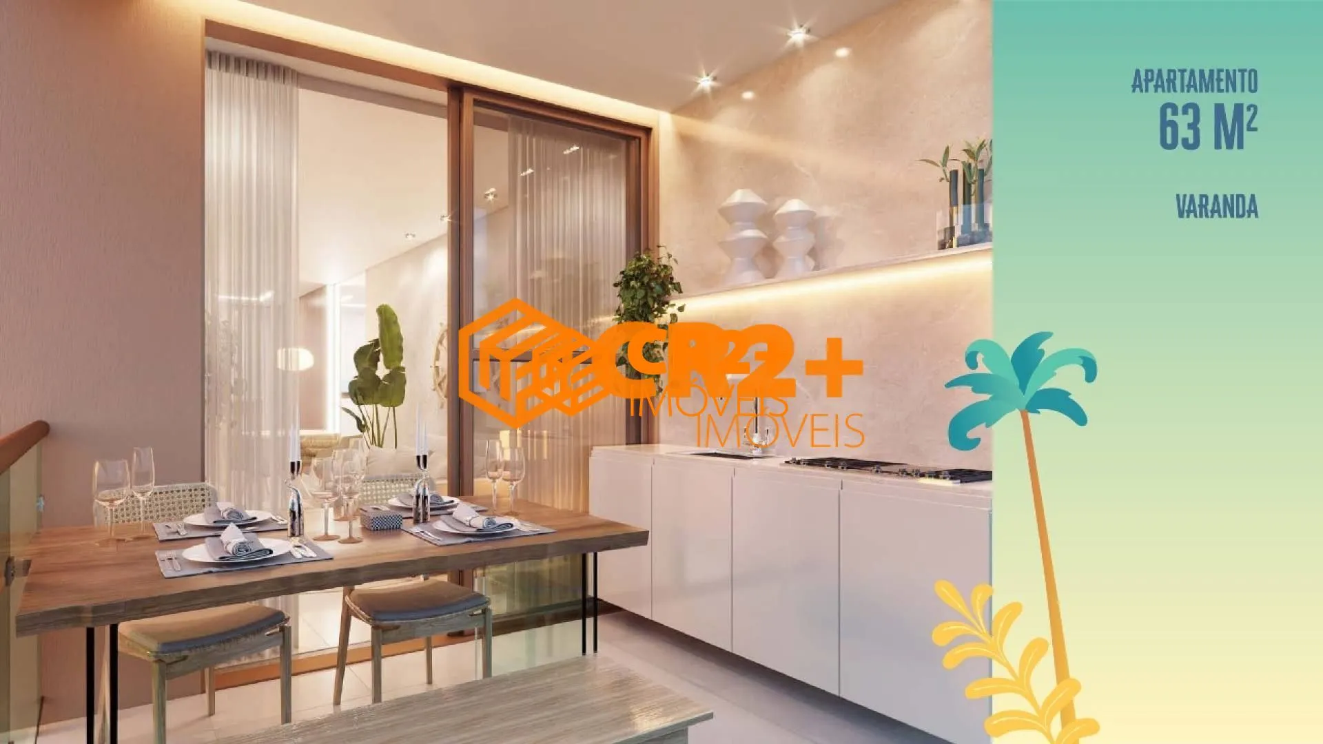 Imagem Apartamento a Venda de 63m² com 2 quartos 1 suíte em bairro Carneiros em Tamanda