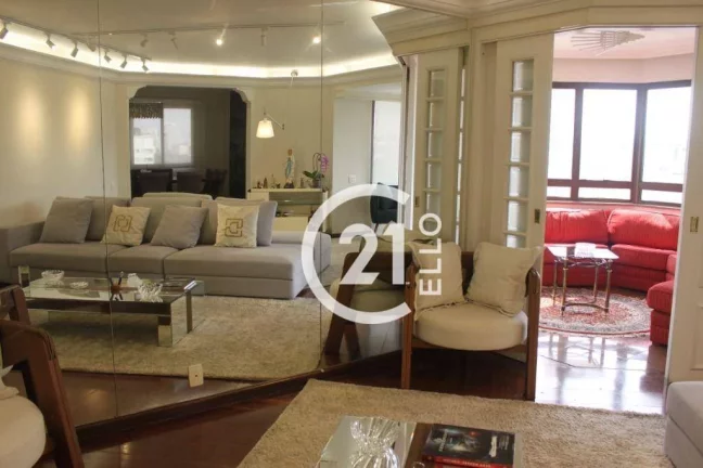 Imagem Apartamento com 3 dormitórios, 227 m² - venda por R$ 2.000.000,00 ou aluguel por R$ 18.108,00/mês - Moema - São Paulo/SP