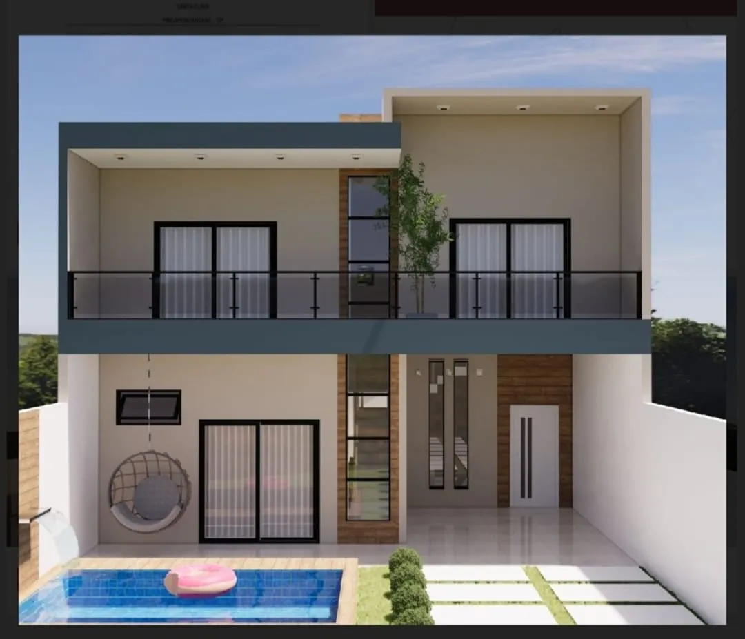 Foto do imóvel Casa à venda 3 Quartos, 1 Suite, 2 Vagas, 175.06M², Res. Santa Clara, Pindamonhangaba - SP