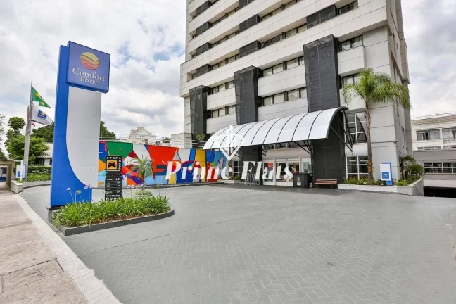Imagem Flat disponível para venda no Transamerica Executive Nova Paulista, com 23m², 1 dormitório e 1 vaga de garagem