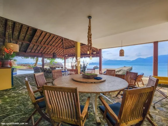 Imagem Casa de luxo à beira-mar em Angra dos Reis-RJ, Monsuaba: 12 quartos, 12 suítes, 7 salas, 11 banheiros, 8 vagas de garagem, 3.000m².