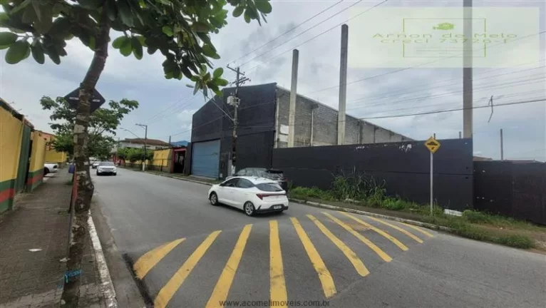 Foto do imóvel Galpões para locação em Praia Grande no bairro Ocian em Av. Dom Pedro II, - Cidade Ocian, Praia Grande - SP,