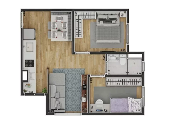 Imagem Apartamento à venda no bairro Jardim Ana Maria - São Paulo/SP