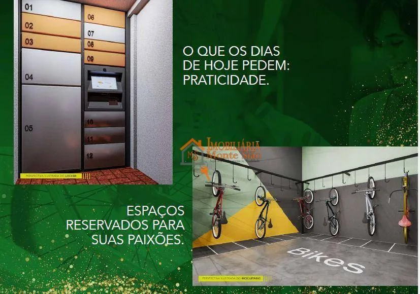 Imagem Apartamento com 2 dormitórios à venda por R$ 351.831,00 - Centro - Guarulhos/SP