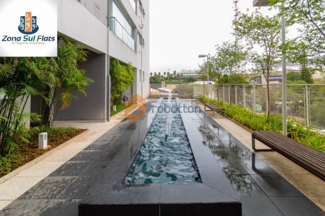 Imagem Apartamento Para Alugar No Campo Belo Com 1 Dormitório e 1 Vaga