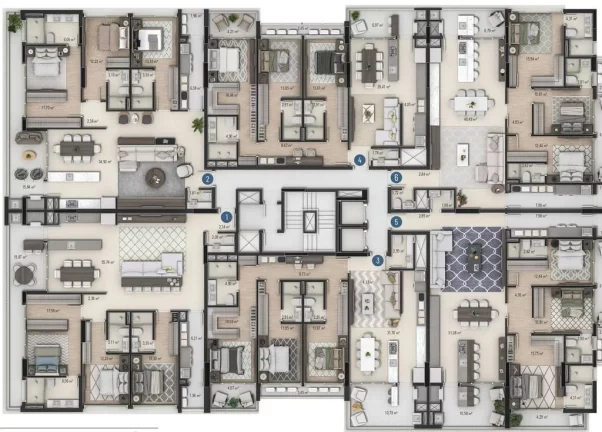 Imagem Ocean Wind Residence - Apartamento à venda no bairro Praia Brava de Itajaí - Itajaí/SC