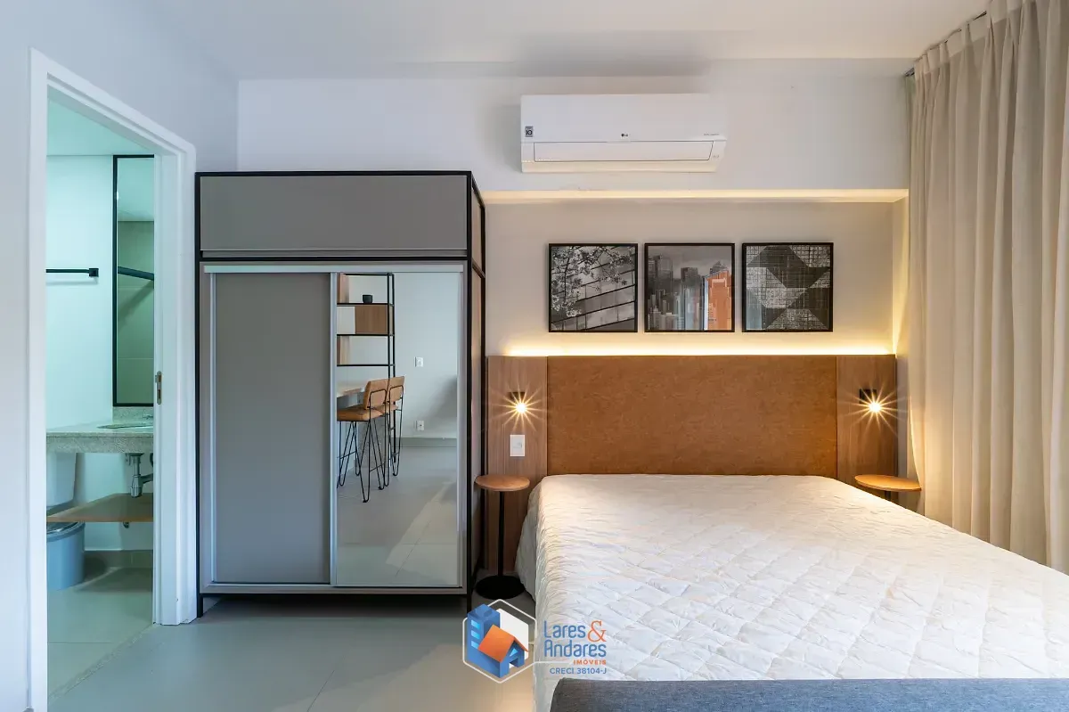 Imagem Studio para venda em Campo Belo com 1 quarto, 40m²