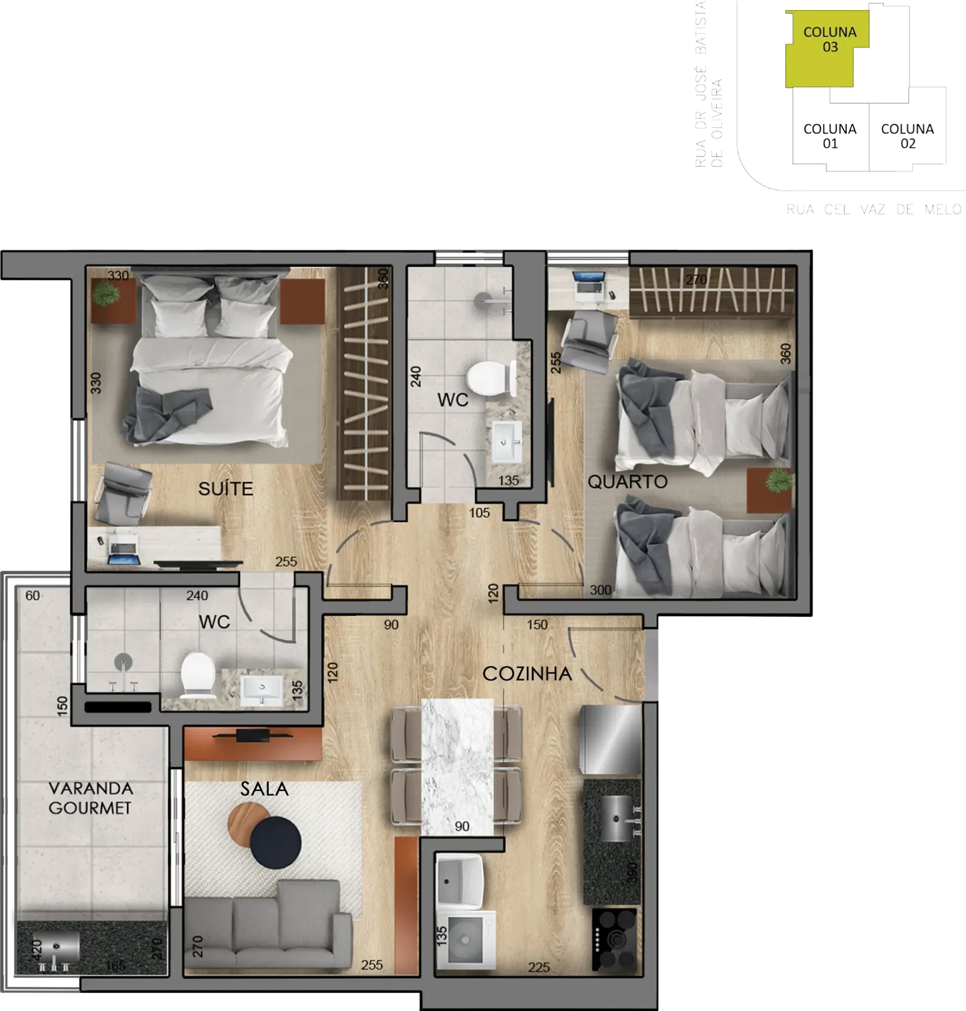 Imagem Apartamento com 2 Quartos à Venda, 59 m² em Bom Pastor - Juiz de Fora