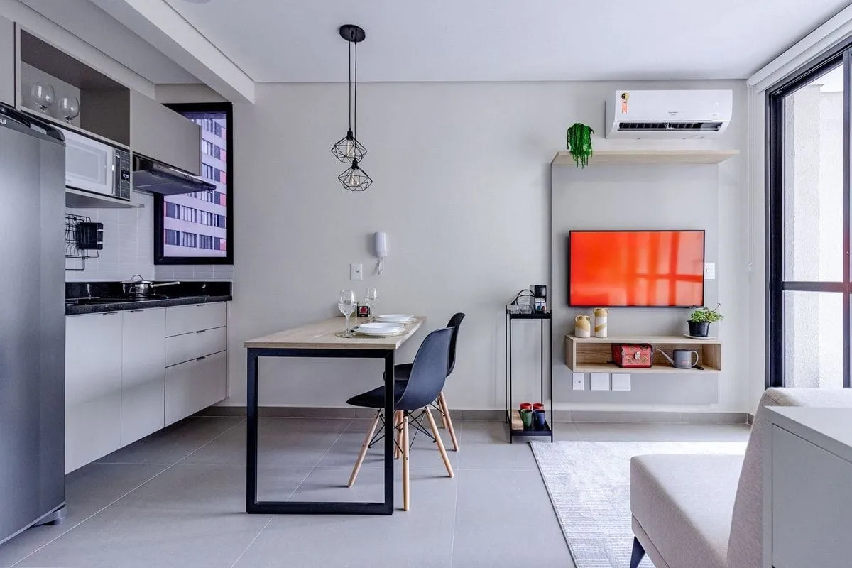 Foto do imóvel Apartamento com 1 Quarto para alugar, 30m² - Vila Madalena em Rua Harmonia, 699 - Vila Madalena, São Paulo - SP