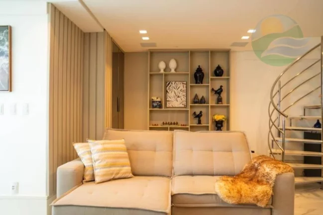Imagem Cobertura duplex com piscina privativa à venda em Cabo Branco, João Pessoa-PB