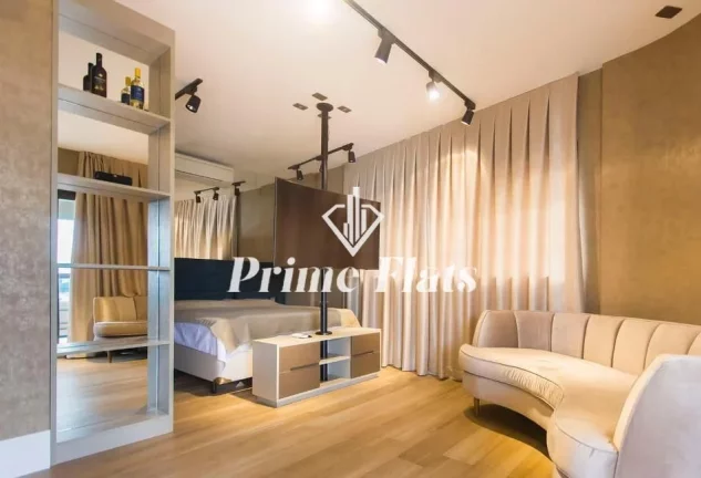 Foto do imóvel Flat disponível para locação no Cyrela by Pininfarina no Itaim Bibi, com 49m², 1 dormitório e 1 vaga em Rua das Fiandeiras