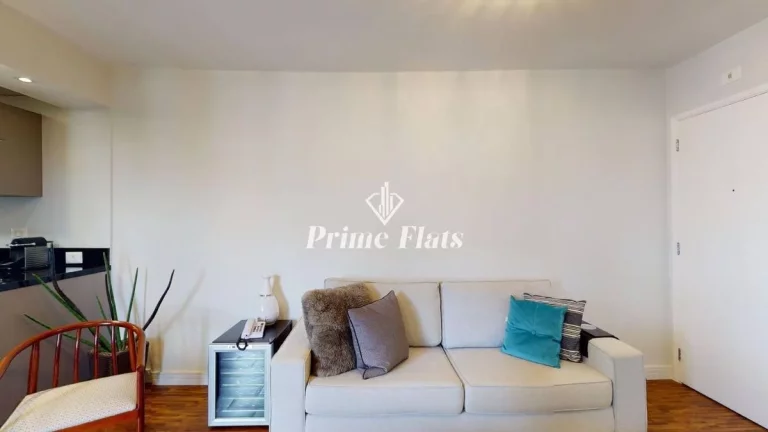 Imagem Flat disponível para locação no The First Free Flex Residence no Jardins, com 80 m², 2 dormitórios e 2 vagas