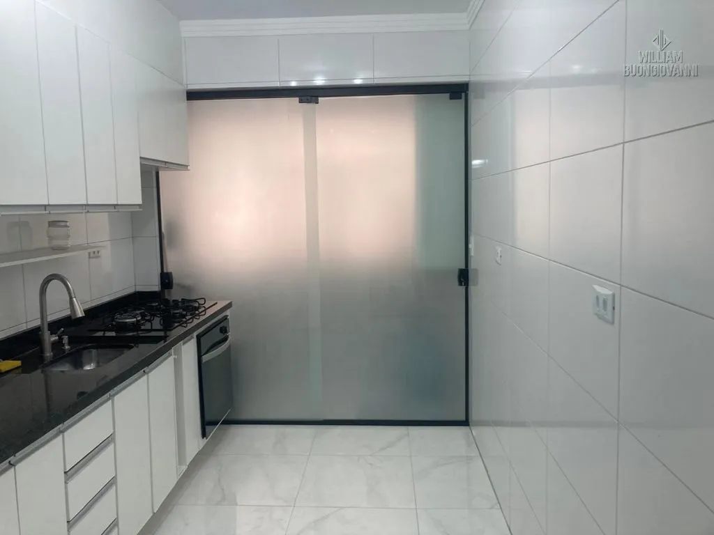 Foto do imóvel Apartamento Caiçara, 2 dorms, suíte, mobiliado - frente ao mar, 20m da praia em Vila Caiçara, Praia Grande - SP