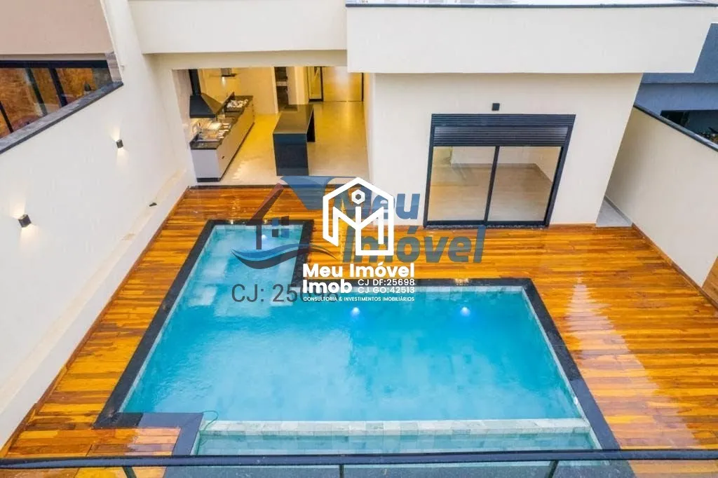 Imagem Rua 4C Vicente Pires Casa 4 Suítes 4 Vagas Lote 365 m² Útil 400 m²