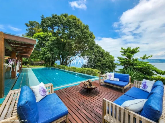 Imagem Casa de luxo à beira-mar em Angra dos Reis-RJ, Monsuaba: 12 quartos, 12 suítes, 7 salas, 11 banheiros, 8 vagas de garagem, 3.000m².