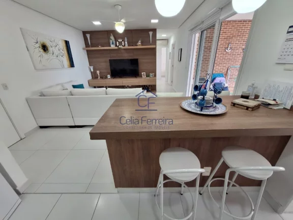 Imagem Excelente apartamento frente mar 3 dormitórios - Martim de Sá - Caraguatatuba/SP