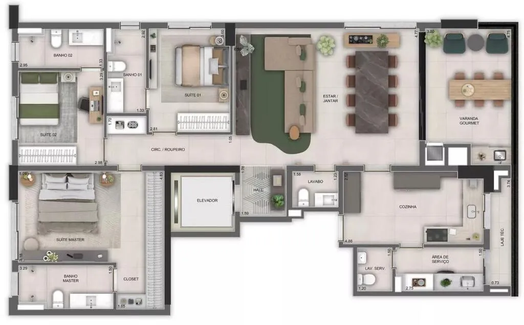 Imagem Apartamento à venda no bairro Setor Marista - Goiânia/GO