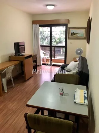 Imagem Flat disponível para locação no Flat London Residence Service no Jardim Paulista, com 45m², 1 dormitório e 1 vaga de garagem