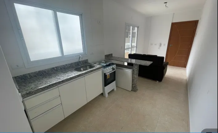 Foto do imóvel Apartamento com 1 Quarto à Venda, 40 m² em Canto do Forte - Praia Grande