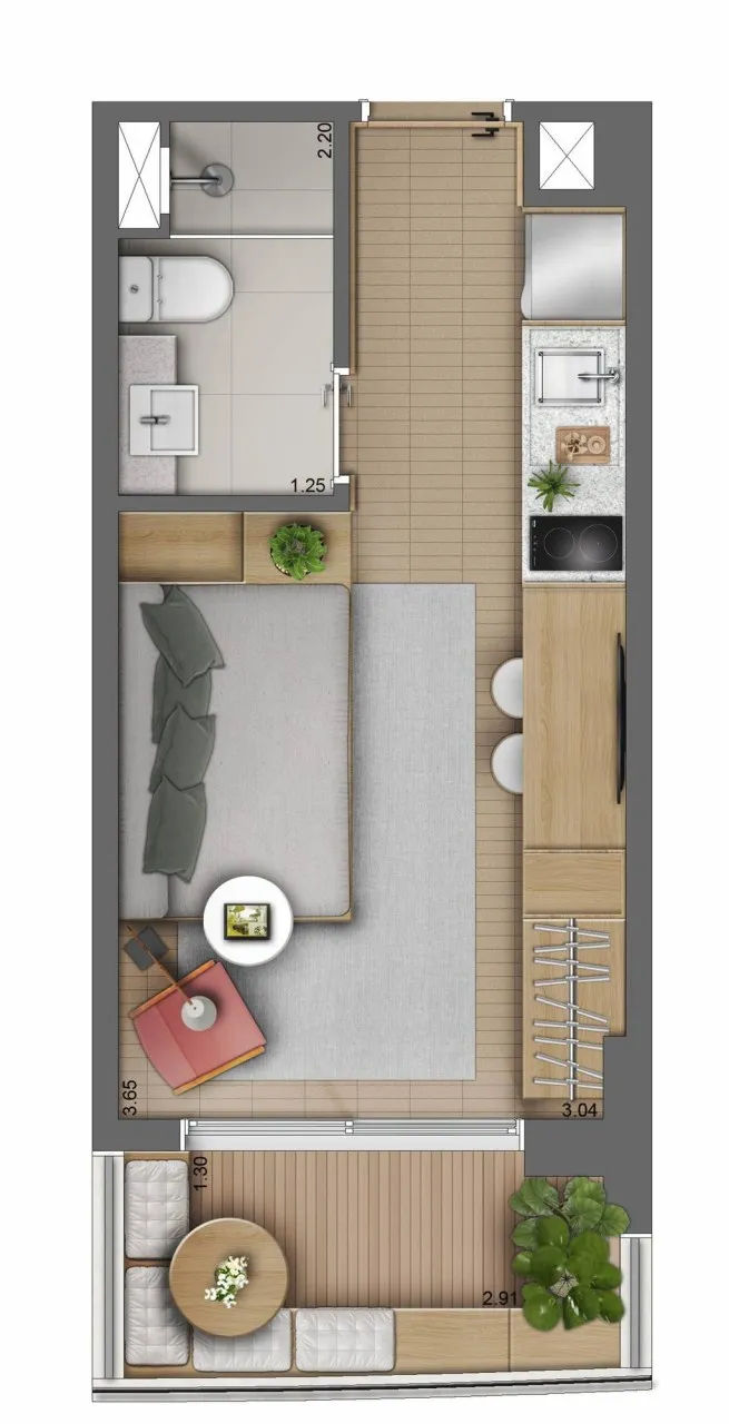 Imagem APARTAMENTO RESIDENCIAL em São Paulo - SP, Centro