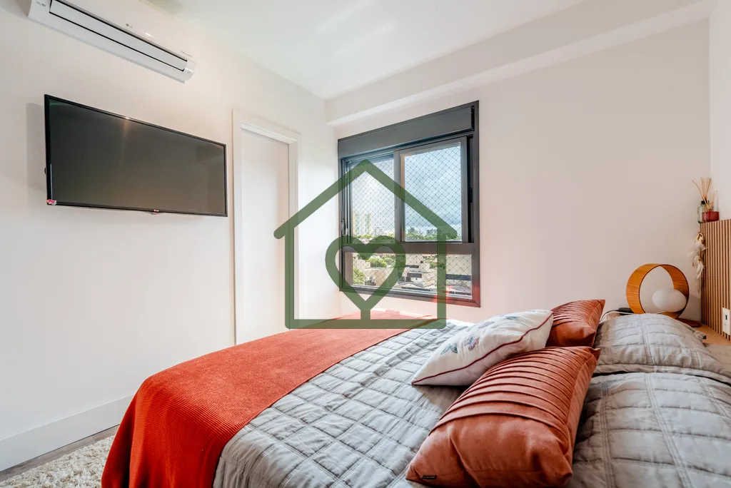 Imagem Lindo apartamento mobiliado de 70m² no bairro Boa Vista, Porto Alegre. Com 2 suítes e 2 vagas de g...