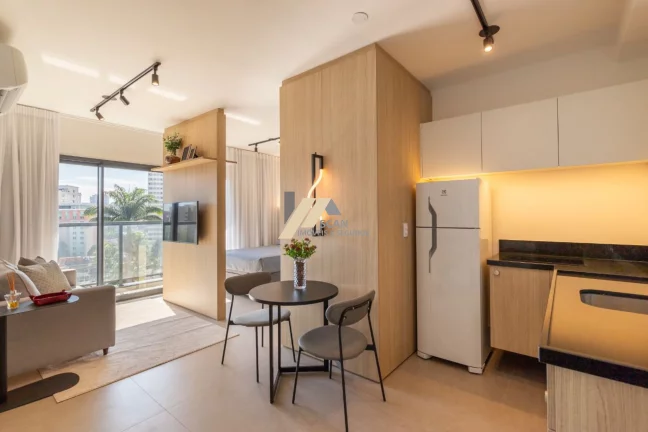 Imagem Apartamento mobiliado para alugar no Cambuí, em Campinas-SP