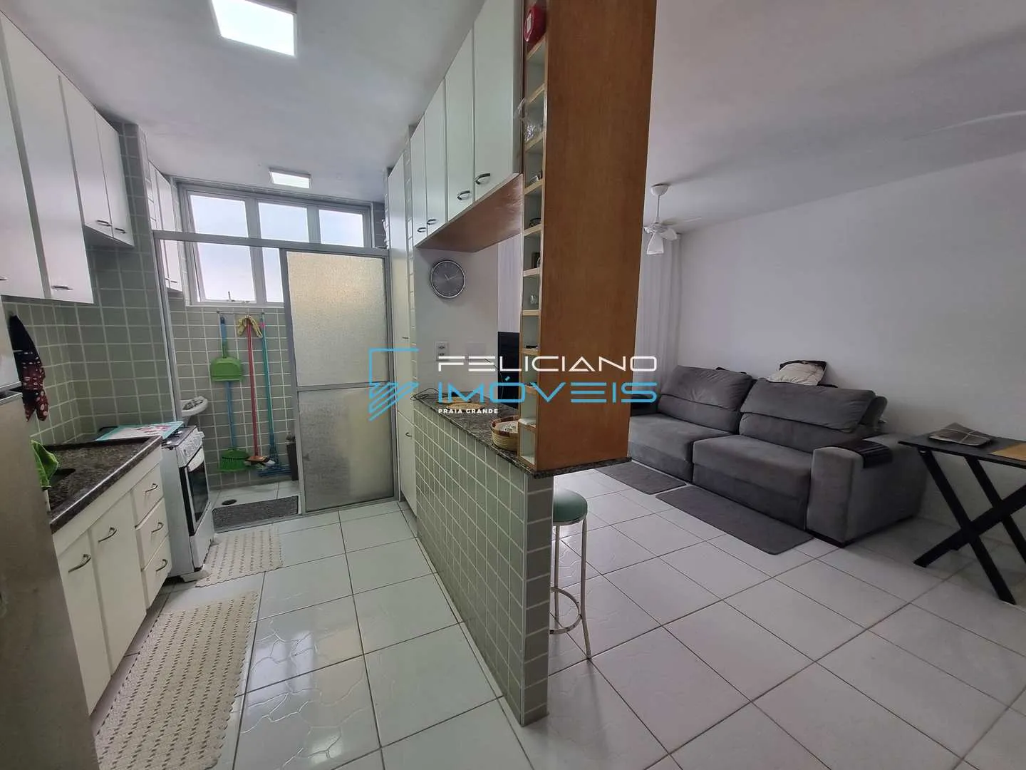 Imagem Apartamento com 1 quarto, Caiçara, Praia Grande - R$ 318 mil, Cod: 5982