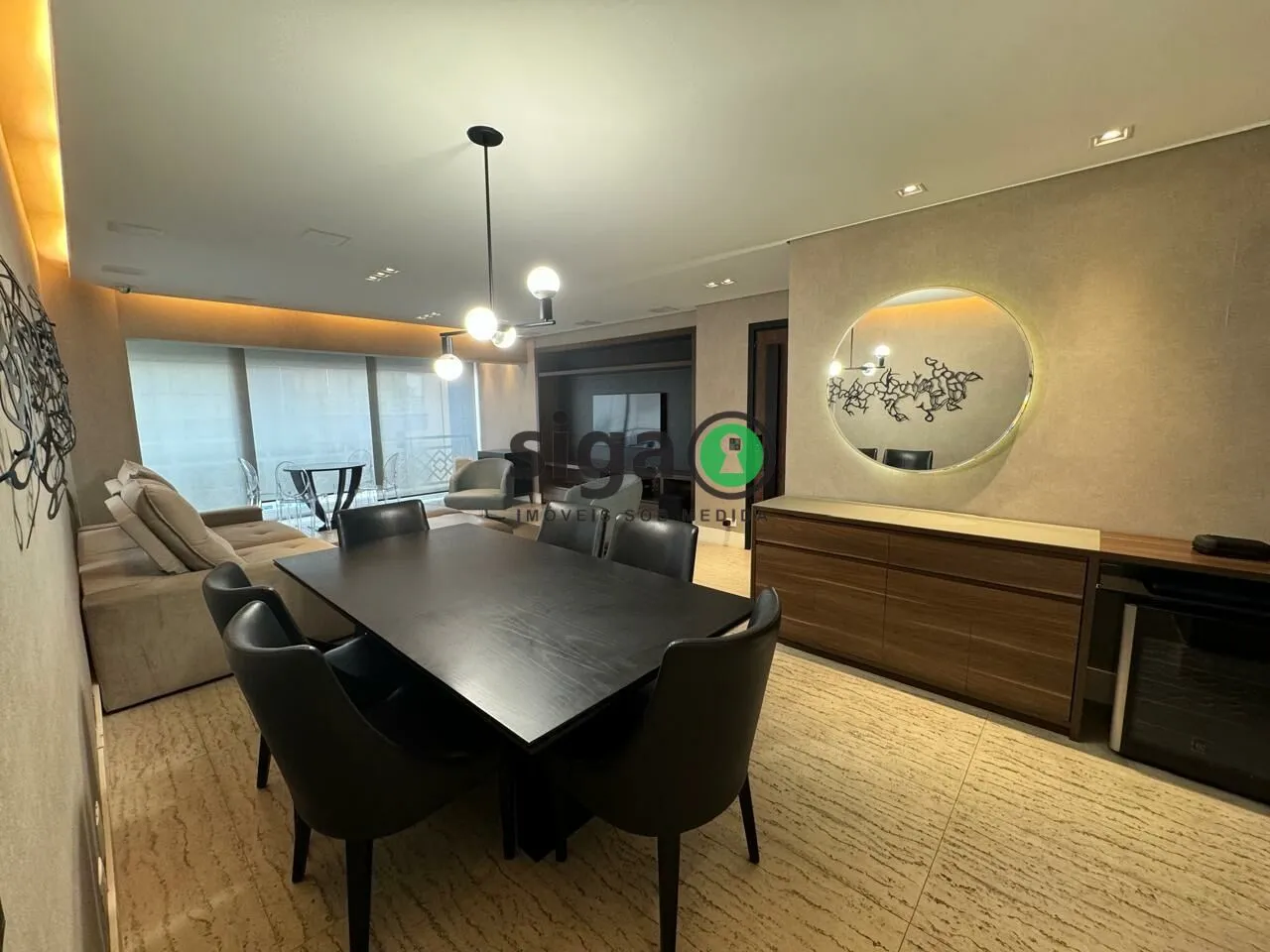 Imagem Apartamento Decorado 151m² | Planta Exclusiva | 4 Dorms (2 Suítes) | Automação e 3 Vagas