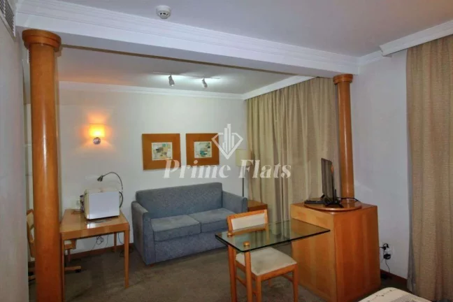 Imagem Flat disponível para venda no Quality Suites Oscar Freire em Pinheiros, com de 32m², 1 dormitório e 1 vaga
