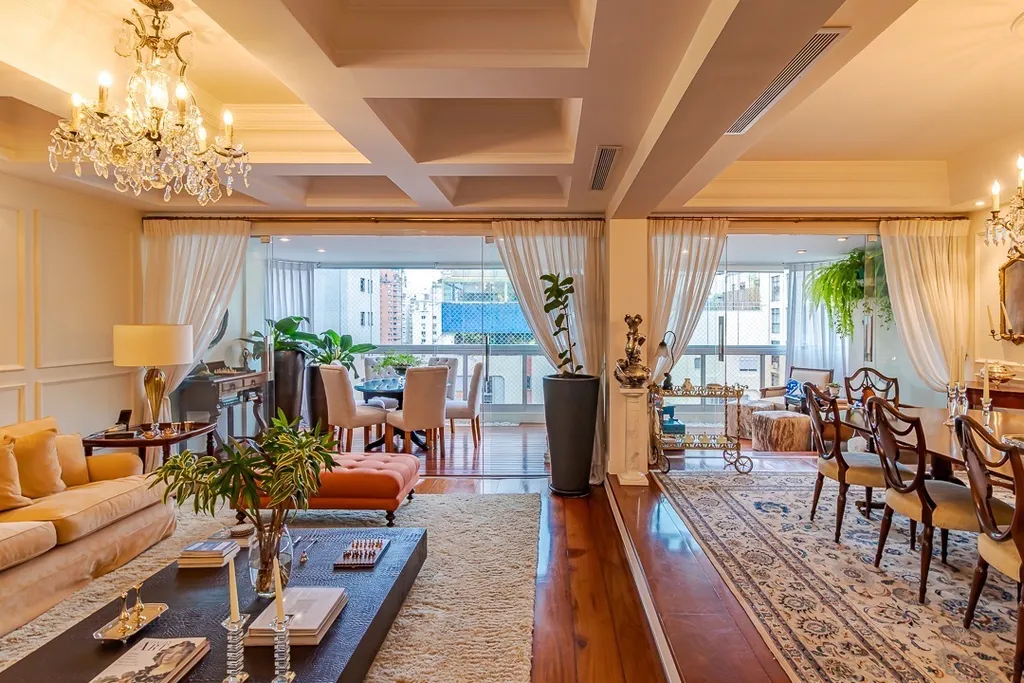 Foto do imóvel Apartamento à venda em São Paulo, Jardins, com 4 quartos, 300m2