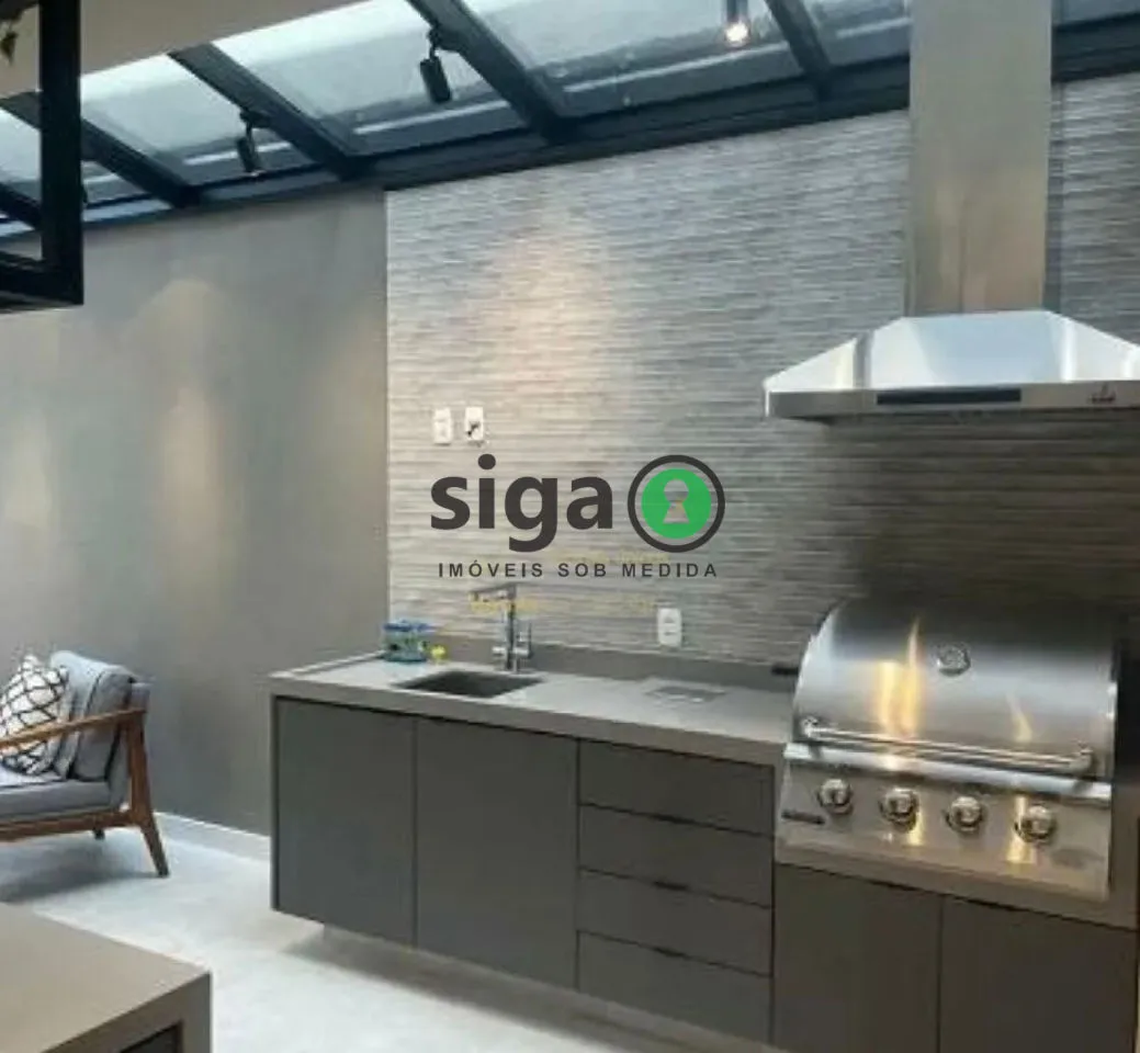 Imagem Casa em condomínio para venda ou aluguel, de 273m, 5 quartos e 3 vagas.