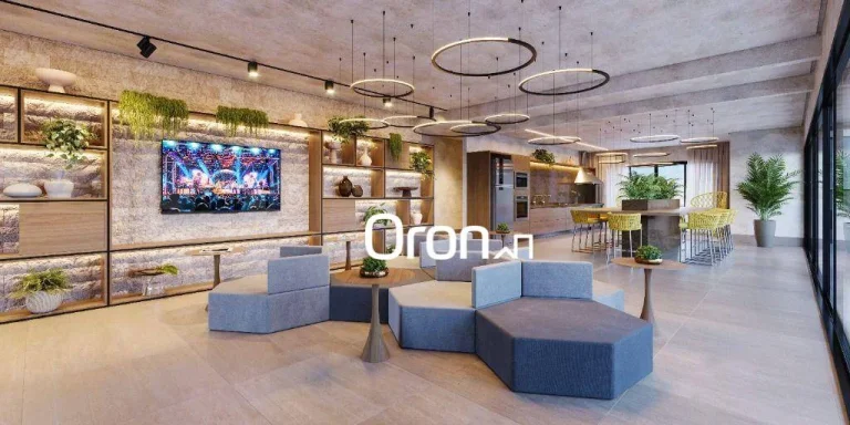 Imagem Flat com 1 dormitório à venda, 50 m² por R$ 630.000,00 - Jardim Goiás - Goiânia/GO