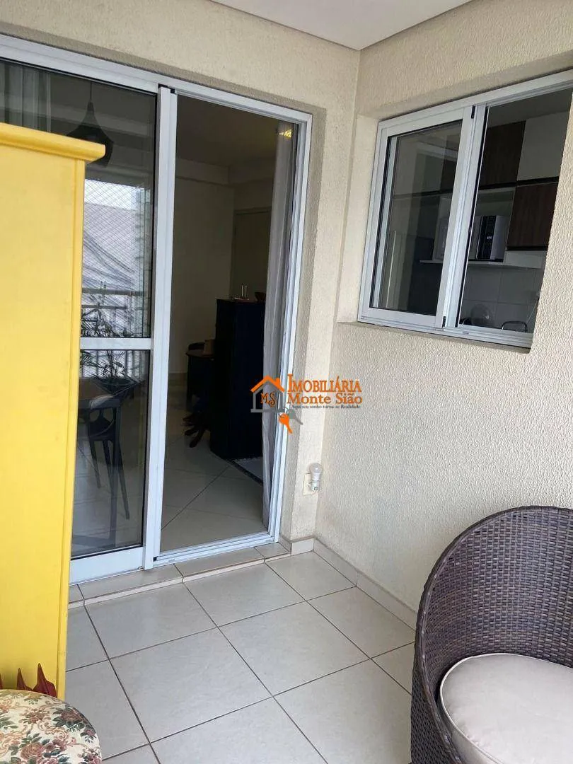 Imagem Apartamento à venda no Condomínio Inside com 2 quartos, 1 suíte, varanda e 1 vaga de garagem - Gopoúva, Guarulhos, SP