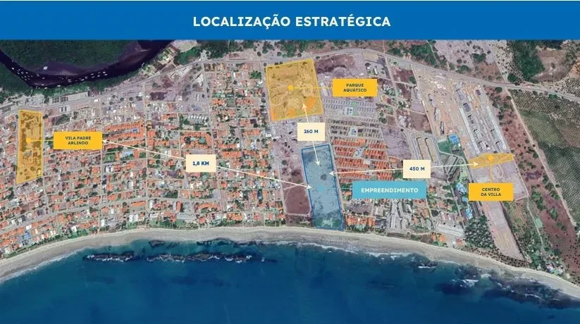 Imagem Flat com 1 Quarto à Venda, 24 m² em Tamandaré - Tamandaré