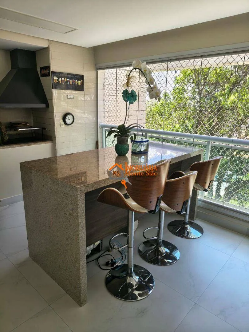 Imagem Apartamento com 4 dormitórios para alugar, 197 m² por R$ 17.600,00/mês - Jardim Santa Mena - Guarulhos/SP