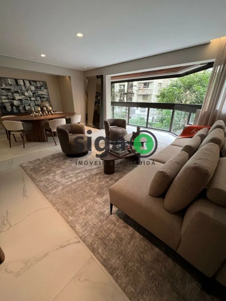 Imagem Apartamento com 3 suíte(s),e 3 vaga(s) de garagem, para venda - Vila Nova Conceição - MOBILIADO.