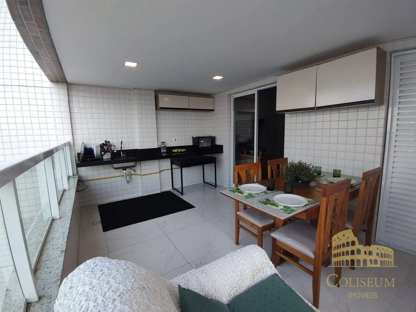 Imagem Apartamento com 3 dormitórios à venda, 109 m² por R$ 730.000,00 - Vilamar - Praia Grande/SP