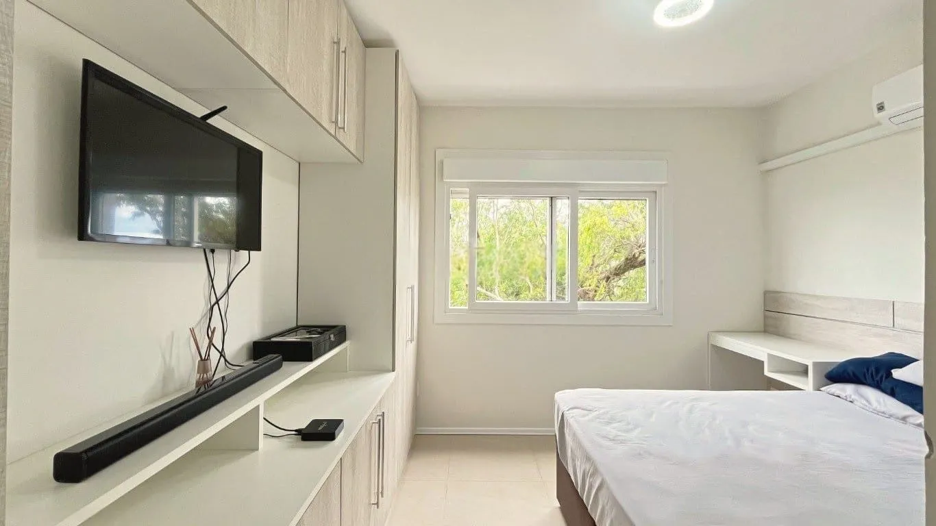 Imagem Apartamento 2 dormitórios com suíte | 2 vagas | Mobiliado | Vista da cidade