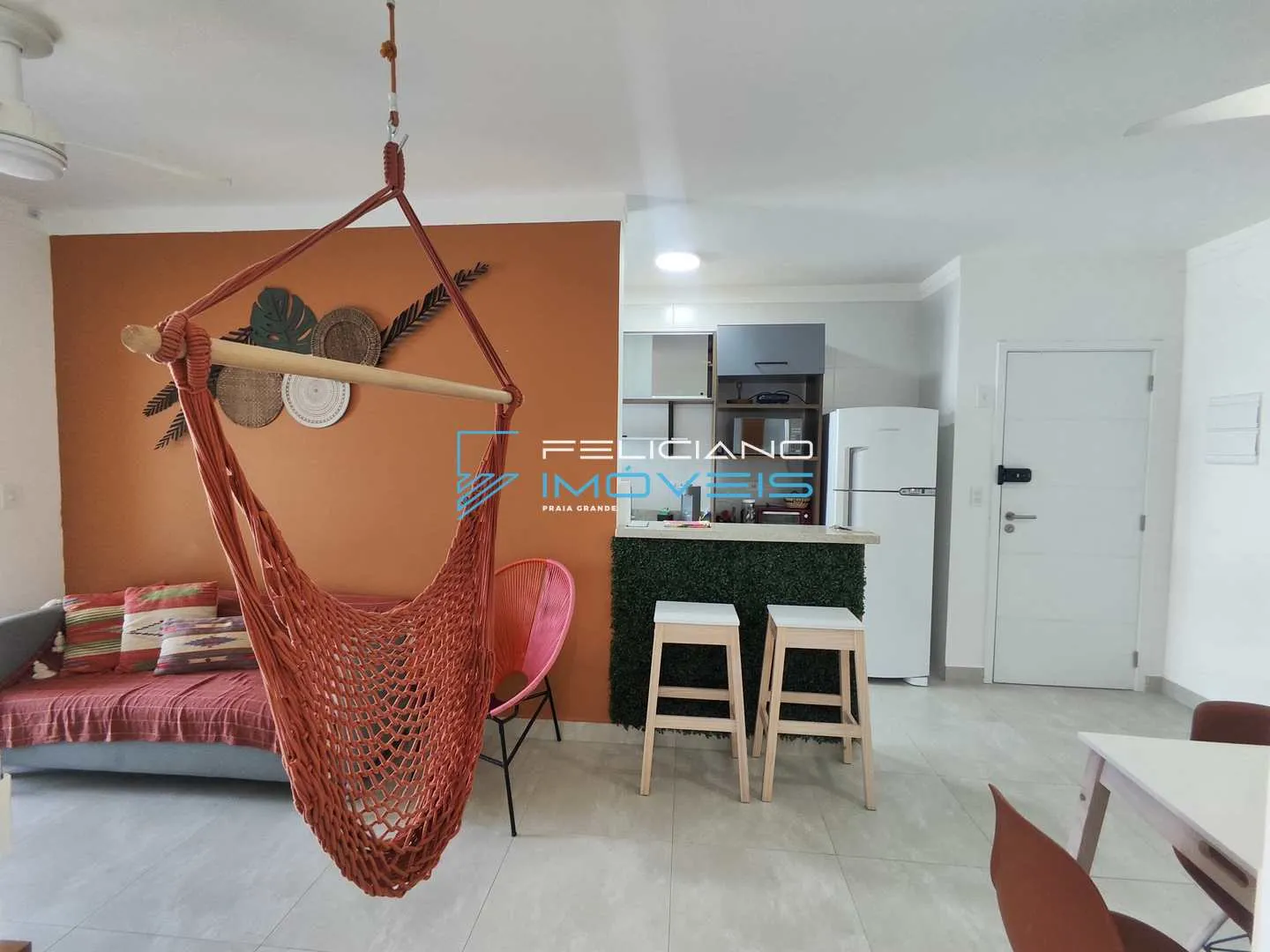 Imagem Apartamento com 2 quartos, Balneário Maracanã, Praia Grande - R$ 650 mil, Cod: 6250