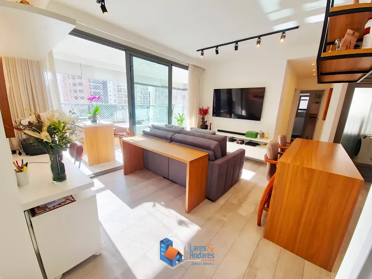 Imagem Apartamento para venda em Moema com 2 quartos, sendo 2 suítes, 74m²