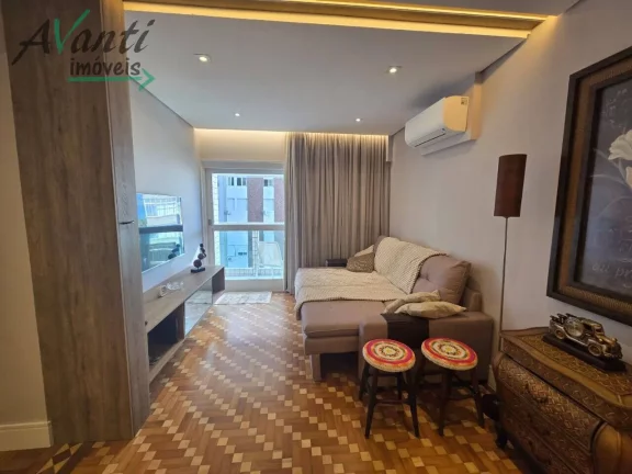 Imagem Apartamento à Venda no Boqueirão, Santos – Vista Mar, 1 Dorm, 2 Banheiros, 1 Vaga