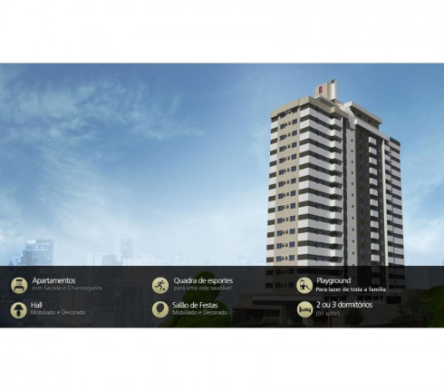 Imagem Apartamento com 3 Quartos à Venda, 92 m² em Centro - Criciúma