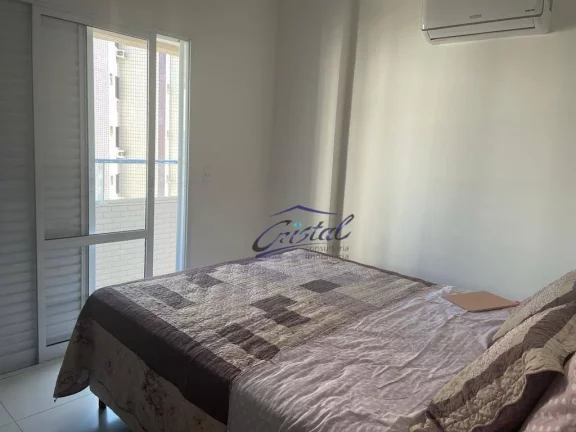 Imagem Apartamento com 1 dormitório à venda, 52 m² por R$ 355.000,00 - Guilhermina - Praia Grande/SP