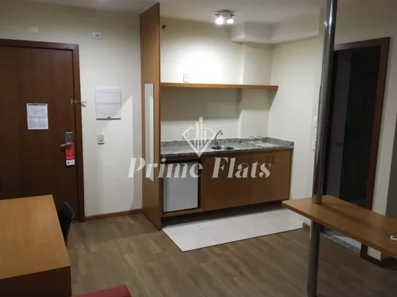 Foto do imóvel Flat disponível para venda no Hotel The Premium, com 37m², 1 dormitório e 1 vaga em Rua Alice Manholer Piteri