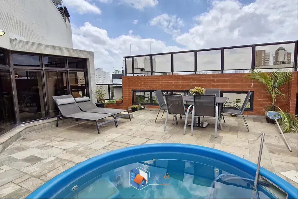 Imagem Cobertura Duplex à venda 2 Quartos 1 Suite 3 Vagas 201M² Morumbi São Paulo - SP