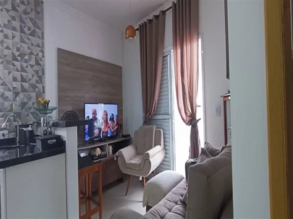 Imagem Casa com 2 dormitórios à venda, 63 m² por R$ 410.000,00 - Mirim - Praia Grande/SP