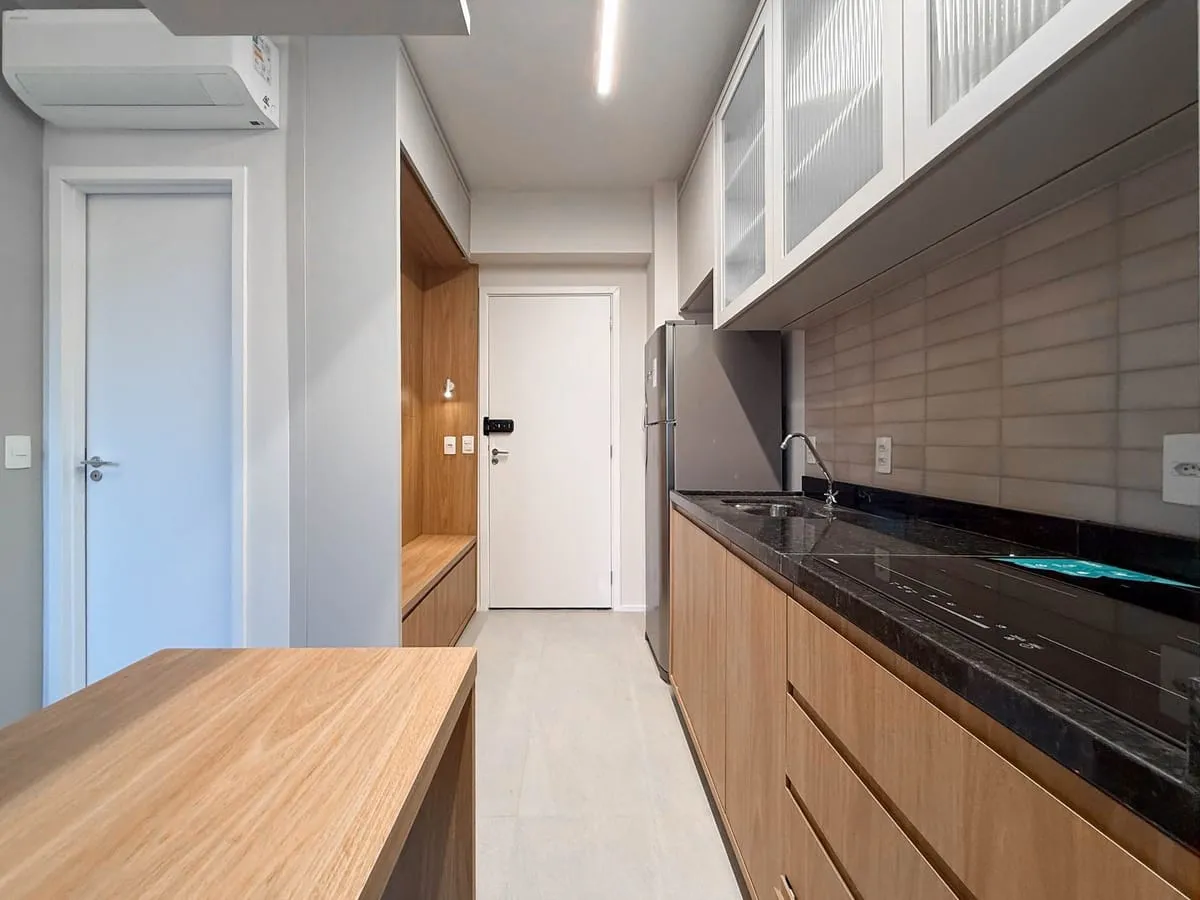 Imagem Apartamento com 1 Quarto para alugar, 25m² - Pinheiros