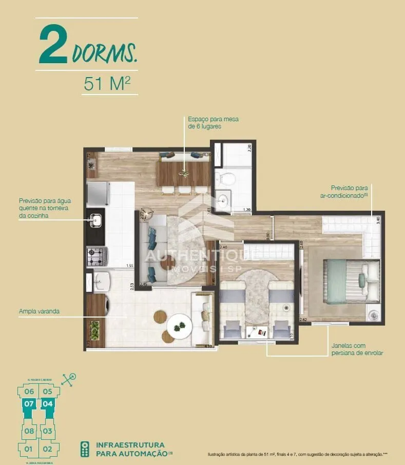 Imagem YOU SENA MADUREIRA - VILA CLEMENTINO - Apartamento à venda no bairro Vila Clementino - São Paulo/SP, Zona Sul