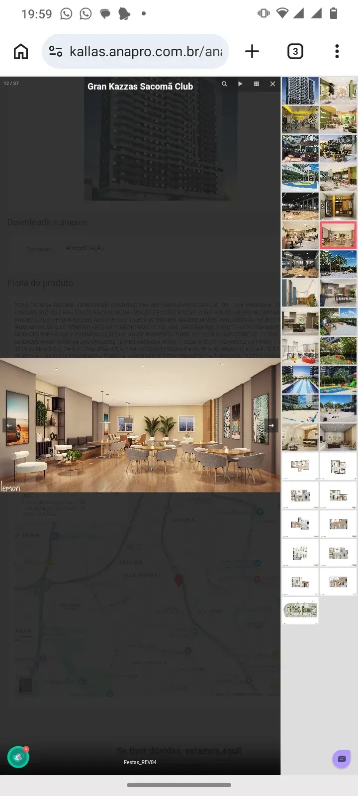 Imagem Apartamento com 3 Quartos à Venda, 60 m² em Vila Vermelha - São Paulo