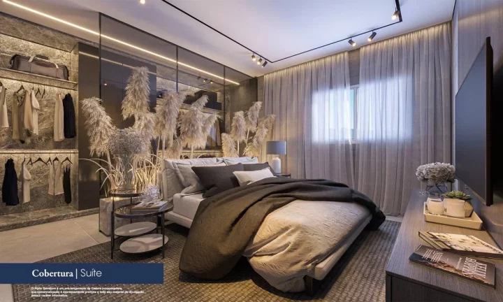 Imagem Apartamento com 3 quartos, Perequê - Porto Belo